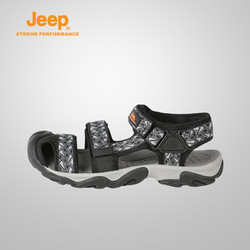 Jeep/吉普 春夏季男士沙滩休闲防滑运动户外凉鞋J671038217