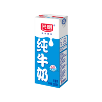 限地区：光明牌 苗条装纯牛奶 250ml*24瓶 *4件