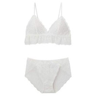 GU 极优 313600 女士文胸内裤套装