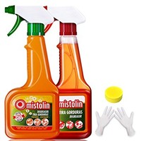 Mistolin 厨房油污清洁剂油烟机清洗剂545ml*2 优惠套装(进口)(亚马逊自营商品,由供应商配送)