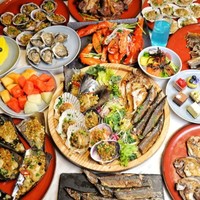 吃货福利：吉拉多生蚝领衔！海鲜刺身牛排畅吃！上海康桥万豪酒店 海鲜鱼市主题自助晚餐