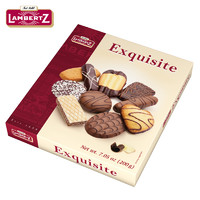 LAMBERTZ 精致巧克力曲奇饼干 200g