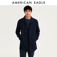 AEO American Eagle男士休闲纯色翻领外套2101_1117