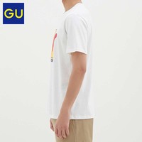 GU男装印花T恤(短袖)MTV合作款情侣款印花T恤316036极优