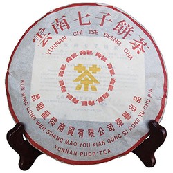 龙问茶叶 普洱茶 黄印 2006年 熟茶 357g