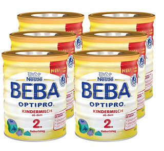 Nestlé 雀巢 BEBA 贝巴 OPTIPRO 儿童奶粉  800g 6罐装