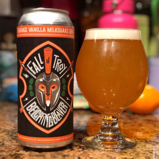 Belching Beaver 高分精酿啤酒 (听装、14.2°P、7.2% VOL、特洛伊的秋天 奶昔双倍 IPA、650ml)