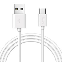 Capshi 凯普仕 凯普世 Type-C数据线USB-C 安卓手机快充线充电器线 适用华为P40pro+/Mate30/荣耀V20小米10 白色1米