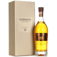 GLENMORANGIE 格兰杰 18年 高地单一麦芽苏格兰威士忌 700ml