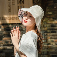 女式大沿双面渔夫帽 多色可选