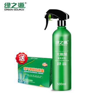 绿之源 GREEN SOURCE 绿之源 强效除醛光触媒 500ml