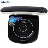 伟易达（Vtech）VT2033CN 数字无绳电话机单机 蓝牙电话手机配件复古外观家用办公无线主机 黑色