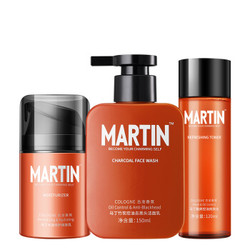 Martin 马丁 男士护肤三件套（爽肤水120ml 焕肤乳 洁面乳150ml）