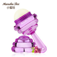 小蜜坊（Manuka bee）亲蜜润唇棒-葡萄紫5.5g（保湿滋润 补水 防干裂  棒棒糖润唇棒 可做挂饰 ）