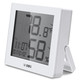 得力电子温度计家用室内精准精度婴儿房壁挂式高温湿度计室温表