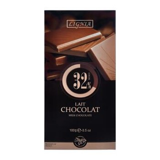 法国进口 利尼雅 非凡牛奶巧克力100g *10件