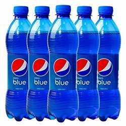 PEPSI 百事可乐 blue 梅子口味可乐 450ml*5瓶