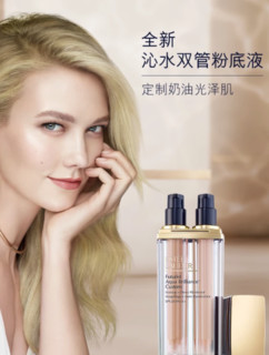 ESTEE LAUDER 雅诗兰黛 沁水光润双管粉底液 14ml*2 SPF20 PA+++