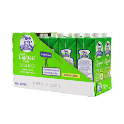 25日0点前一小时：澳洲进口德运Devondale进口脱脂纯牛奶1L*10盒整箱装