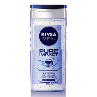 NIVEA 妮维雅 男士清爽净肤沐浴露