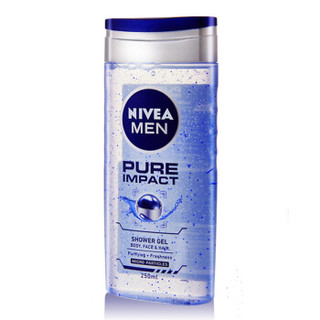 NIVEA 妮维雅 男士清爽净肤沐浴露