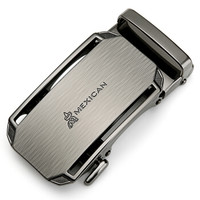 Mexican 稻草人 男士皮带扣头休闲裤带自动扣腰带带身配件KN0460-02