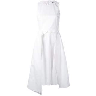 Chalayan 女士层搭A字形无袖连衣裙 (白色、38、WK428FK200WT)
