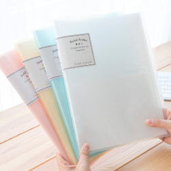 日本国誉A3对折文件夹资料册学生用卷子试卷