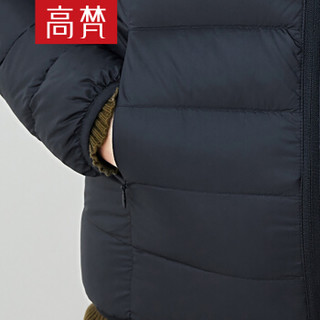 GOLDFARM/高梵 2018冬季女士羽绒服 锦纶G1180255 (黑色)