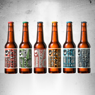 Brewdog 酿酒狗 啤酒 组合装 330ml*6瓶