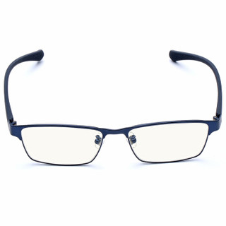 LOHO 防蓝光眼镜男手机/电脑防辐射护目眼镜平光无度数商务款 P5167蓝色