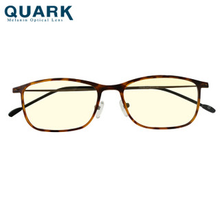 美国QUARK防手机蓝光平光眼镜防蓝光防紫外线超轻镜架106C2