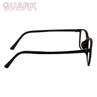 美国QUARK黑色素电脑防护平光眼镜防蓝光防紫外线3006c1