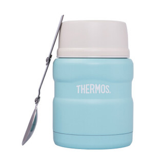 THERMOS 膳魔师 不锈钢保温杯 470ml 浅蓝色