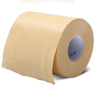 OULU 鸥露 家用卷纸卫生纸卷筒纸巾本色竹浆厕纸3层125g*32卷