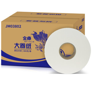 GOLD FISH 金鱼 JM03802 有芯卷纸 3层800g*12卷  