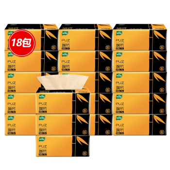 Hanky 亨奇 抽纸3层130抽*18包 (138mm*190mm)