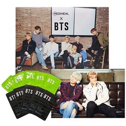 MEDIHEAL 美迪惠尔 X BTS 护理套装 10片