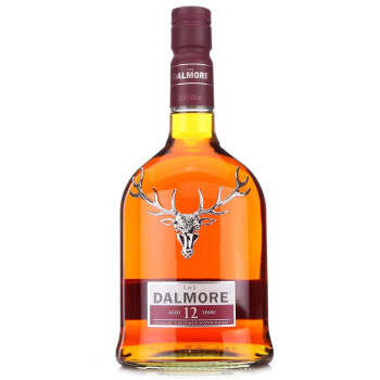 the dalmore 大摩 12年苏格兰北高地单一麦芽威士忌 700ml