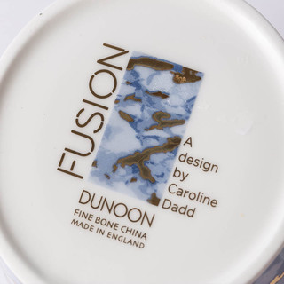 丹侬DUNOON 骨瓷马克杯  烟晶宝石杯型 (蓝色、480ml)