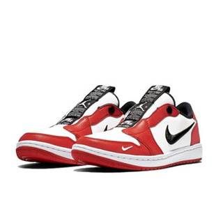 NIKE 耐克 Air Jordan 1 Low NRG ( BQ8462-601、反光芝加哥配色、白红解构、35.5)