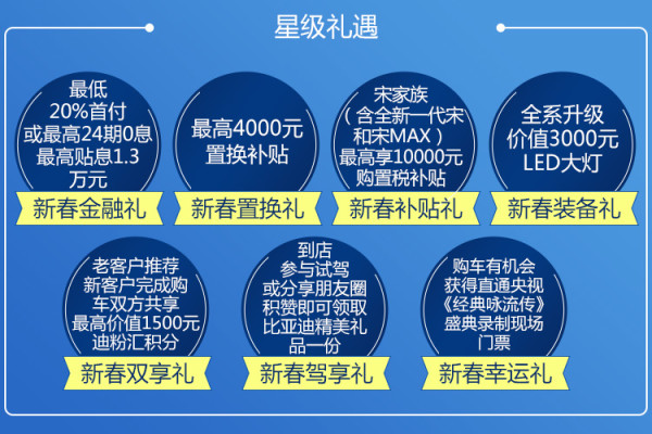 比亚迪 宋MAX 线上专享优惠