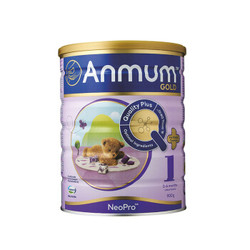 安满（Anmum）新西兰版 婴儿配方奶粉（0-6月）900g/罐 连动配方 新西兰原装进口