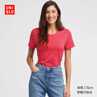 优衣库 UNIQLO 413674 女装 SUPIMA COTTON圆领T恤(短袖)