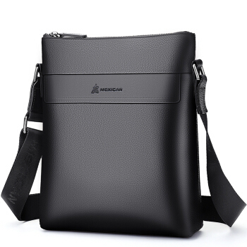 休闲单肩斜挎包 黑色,mxc50315m-03                 所属分类:男士