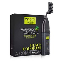 ZOOLY 卓蓝雅植物染发梳  自然黑色 50g*2