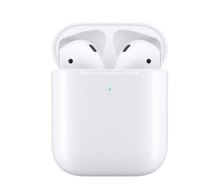 Apple 苹果 新AirPods（二代）无线蓝牙耳机 有线充电盒版