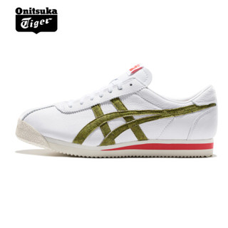 鬼塚虎 /Onitsuka Tiger 中性 CORSAIR经典运动休闲板鞋 1183A199-100 白色/绿色 37码