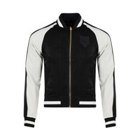 鬼塚虎（Onitsuka Tiger） 运动休闲 刺绣外套 中性2182A139-001 黑色 XS