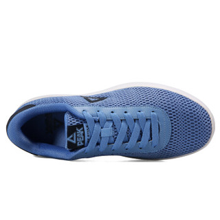 匹克（PEAK）男休闲鞋网面透气运动鞋低帮缓震防滑板鞋 DB820157 巴黎蓝 43码
